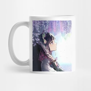 Swordswoman Kanao Mug